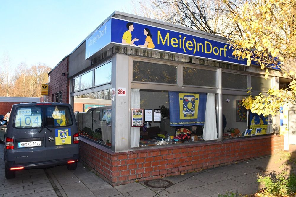 Begenungsstätte des Vereins Nicht schnacken -Machen! in Meiendorf